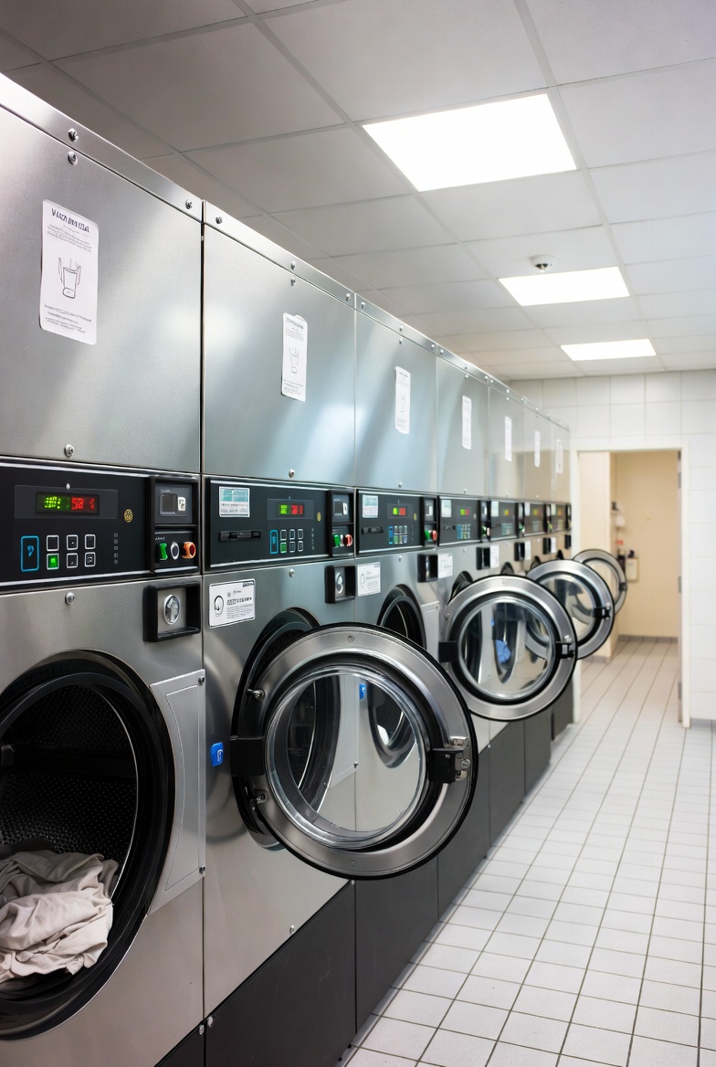 Row Of Washing Machines